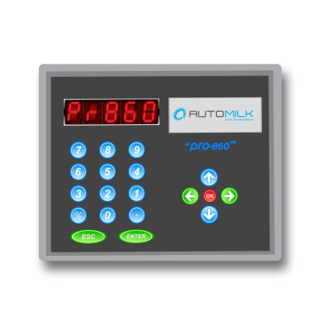 PRO-860 membrane switch tasarımı yarışmasına tasarımcı Sedat Muti tarafından sunulan  tasarım 