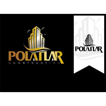 inşaat firmamıza prestijli logo tasarım yarışmasına tasarımcı RΛPİDO tarafından sunulan  tasarım 