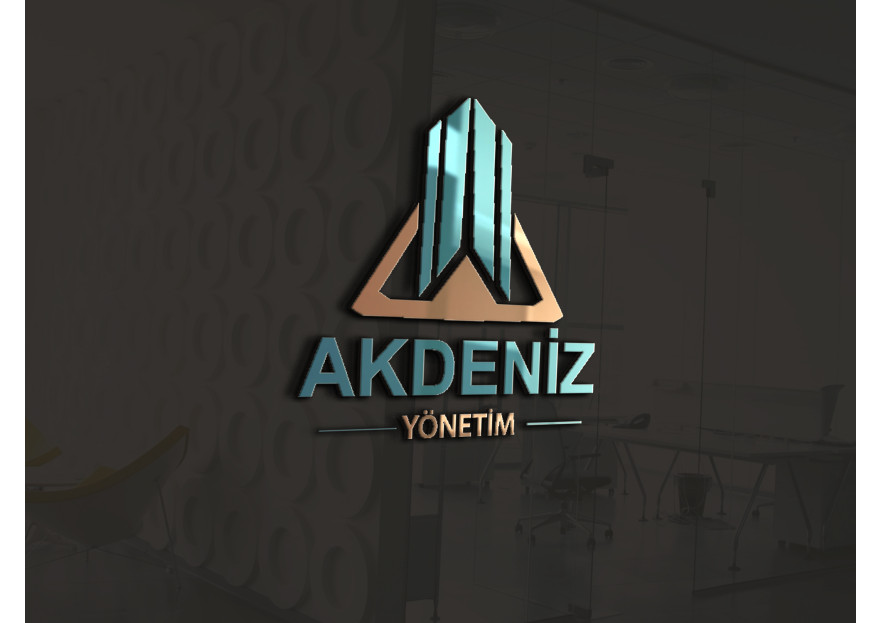 AKDENİZ YÖNETİM LOGO TASARIMI yarışmasına tasarımcı Yüzbaşıkara tarafından sunulan  tasarım 