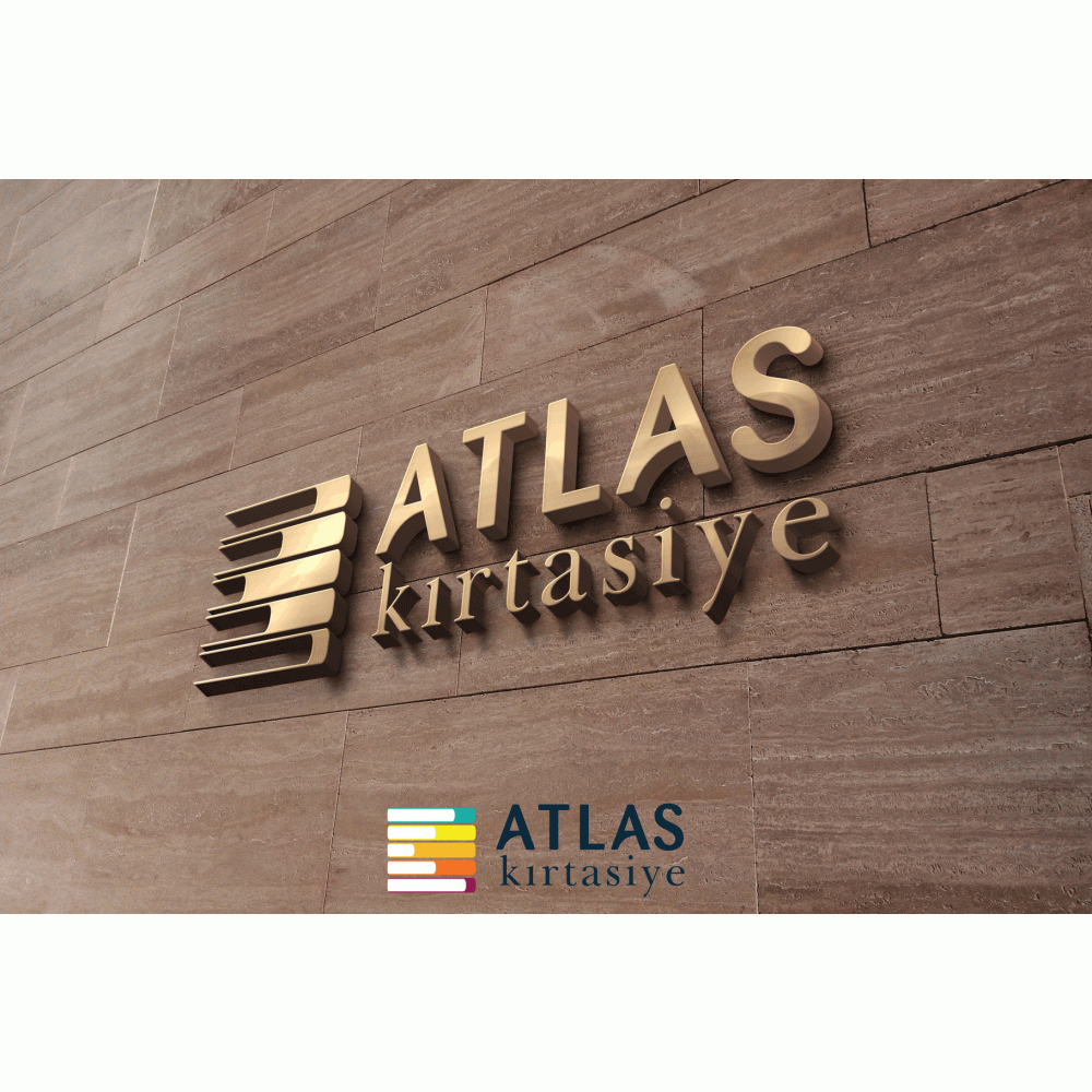 Atlas Kırtasiye yeni logosunu arıyor  yarışmasına Zahir.T tarafından girilen tasarım