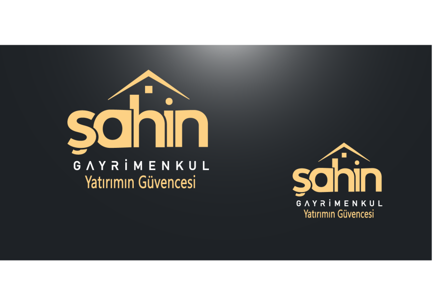 Şahin Gayrimenkul Logo + Kurumsal Kimlik yarışmasına tasarımcı izdüsümü tarafından sunulan  tasarım 