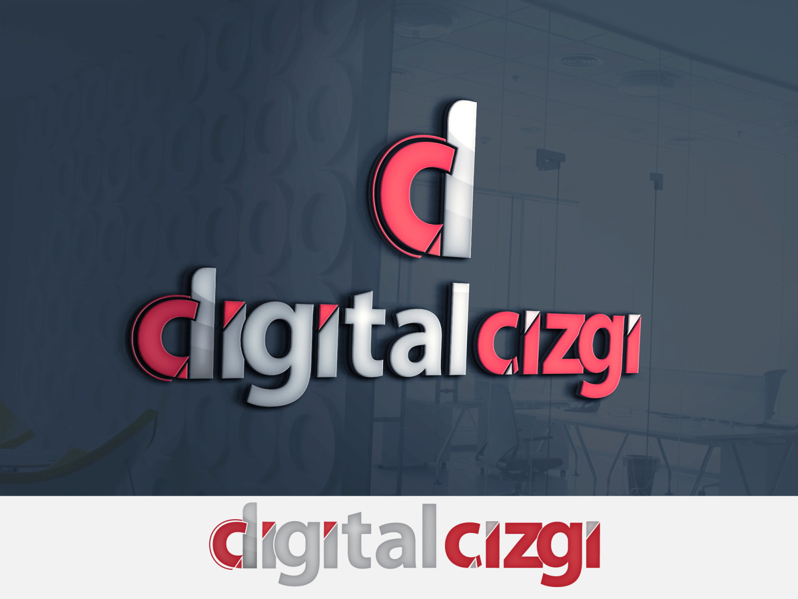 Tasarlayan Eren's-Digital Çizgi Ajans Sitemiz İçin Logo.