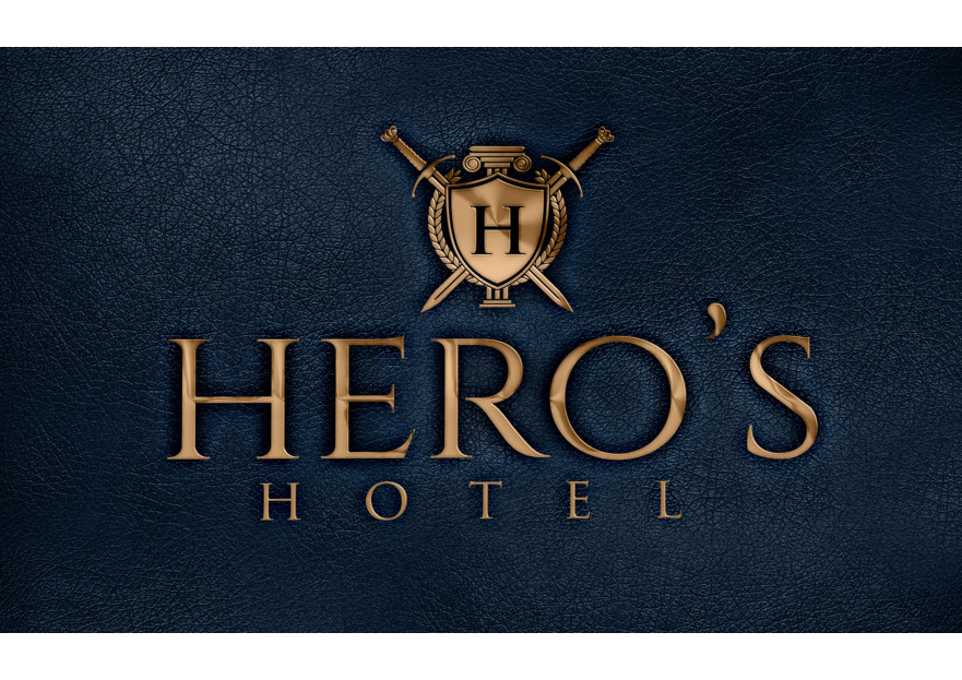 Hero’s hotel logo veya logotype yarışmasına tasarımcı By Sönmez tarafından sunulan  tasarım 