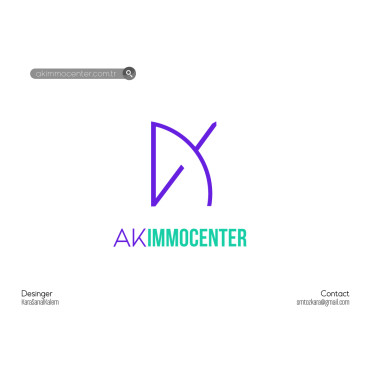 ALMANYADA BİR EMLAK ŞİRKETİ yarışmasına tasarımcı KaraSanalKalem tarafından sunulan  tasarım 