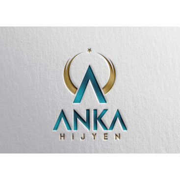 Anka Hijyen Firmamız İçin Logo İhtiyacı yarışmasına tasarımcı hbgrafik tarafından sunulan  tasarım 