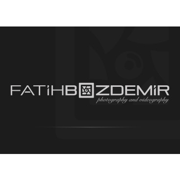 FATİH BOZDEMİR FOTOĞRAFÇI LOGO yarışmasına tasarımcı Logomotifim® tarafından sunulan  tasarım 