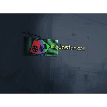 mydastar.com logo yarışmasına tasarımcı Flu Medya™ tarafından sunulan  tasarım