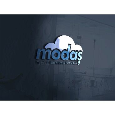 yatak firması için logo tasarımı yarışmasına tasarımcı pnka tarafından sunulan  tasarım 