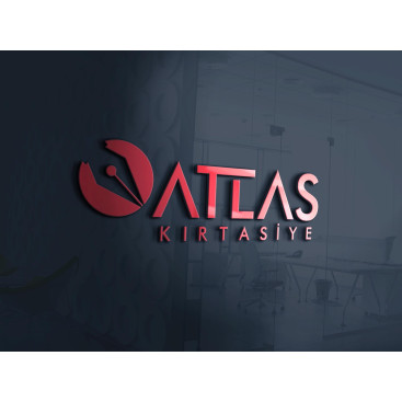 Atlas Kırtasiye yeni logosunu arıyor  yarışmasına tasarımcı 48eylül tarafından sunulan  tasarım 