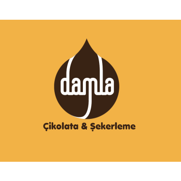 DAMLA Çikolata ve Şekerleme logo tasarım yarışmasına tasarımcı umutcoan tarafından sunulan  tasarım 