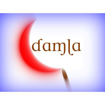 DAMLA Çikolata ve Şekerleme logo tasarım yarışmasına tasarımcı TeZCaN tarafından sunulan  tasarım 