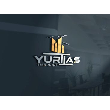 yurttaş inşaat logo tasarımı yarışmasına tasarımcı grfkismail tarafından sunulan  tasarım 