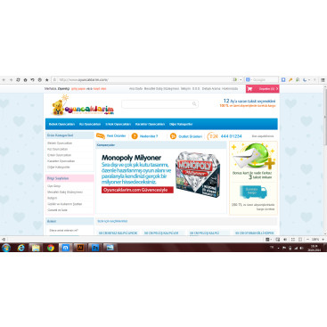 Oyuncak sitemize yeni logo tasarımı  yarışmasına tasarımcı 46092 tarafından sunulan  tasarım 