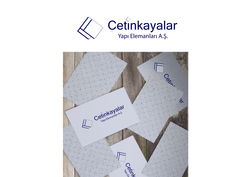 Çetinkayalar Logo yarışmasına tasarımcı denizc tarafından sunulan  tasarım 