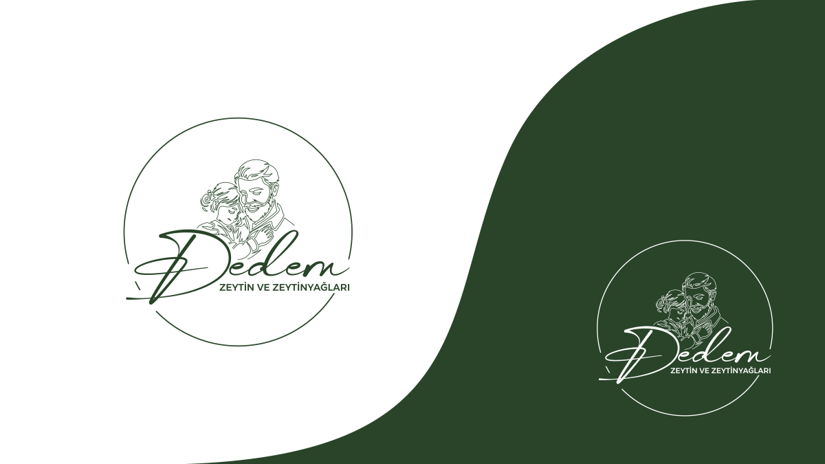 Tasarlayan Logomotif-dedem zeytin ve zeytinyağlari için logo