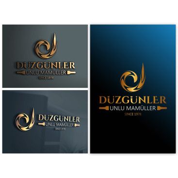 Yeni açılacak unlu mamüller-pastane-cafe yarışmasına tasarımcı Etrah™ tarafından sunulan  tasarım 