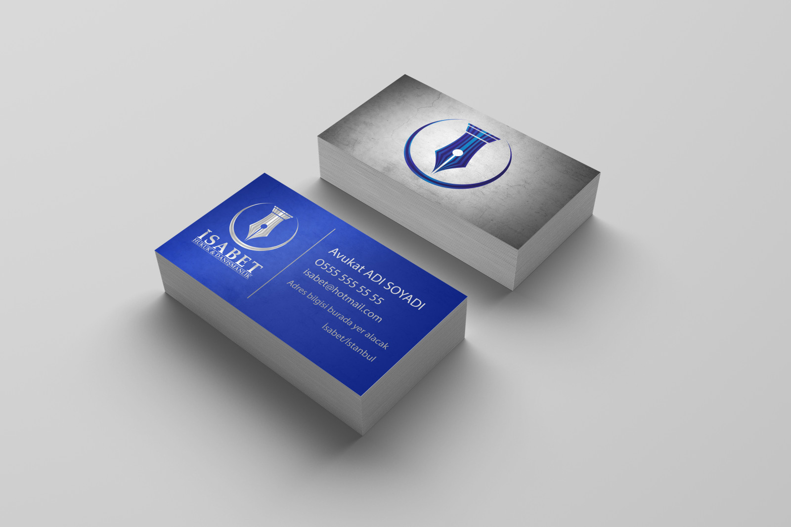 Tasarlayan syh_byv-İSABET HUKUK VE DANIŞMANLIK LOGO TASARIM