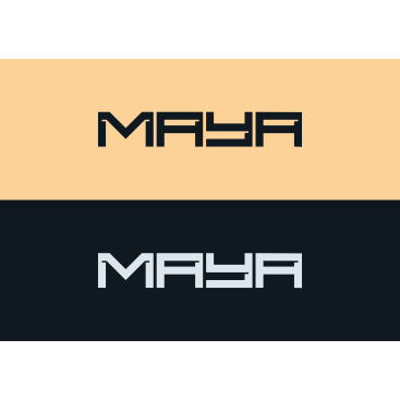 MAYA yazı karakteri ile bir inşaat proje yarışmasına tasarımcı MS™ tarafından sunulan  tasarım 