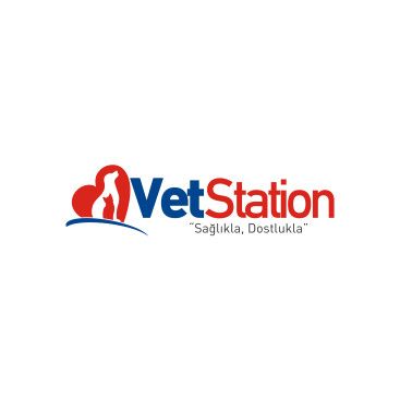 VET STATION VETERİNER KLİNİĞİ   LOGO  yarışmasına tasarımcı RΛPİDO tarafından sunulan  tasarım 