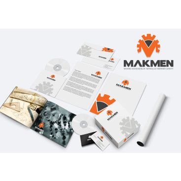 En iyi Kurumsal kimlik Çalışması  yarışmasına tasarımcı S.U(uvyz1243) tarafından sunulan  tasarım 