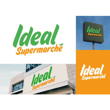 Market zinciri icin bir logo yarışmasına tasarımcı Blash tarafından sunulan  tasarım 