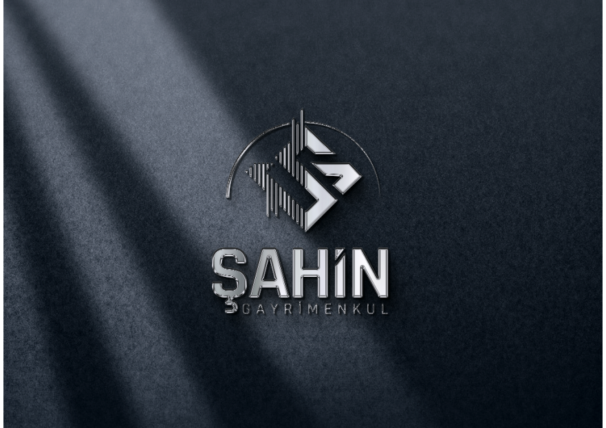 Şahin Gayrimenkul Logo + Kurumsal Kimlik yarışmasına tasarımcı GCLONR tarafından sunulan  tasarım 