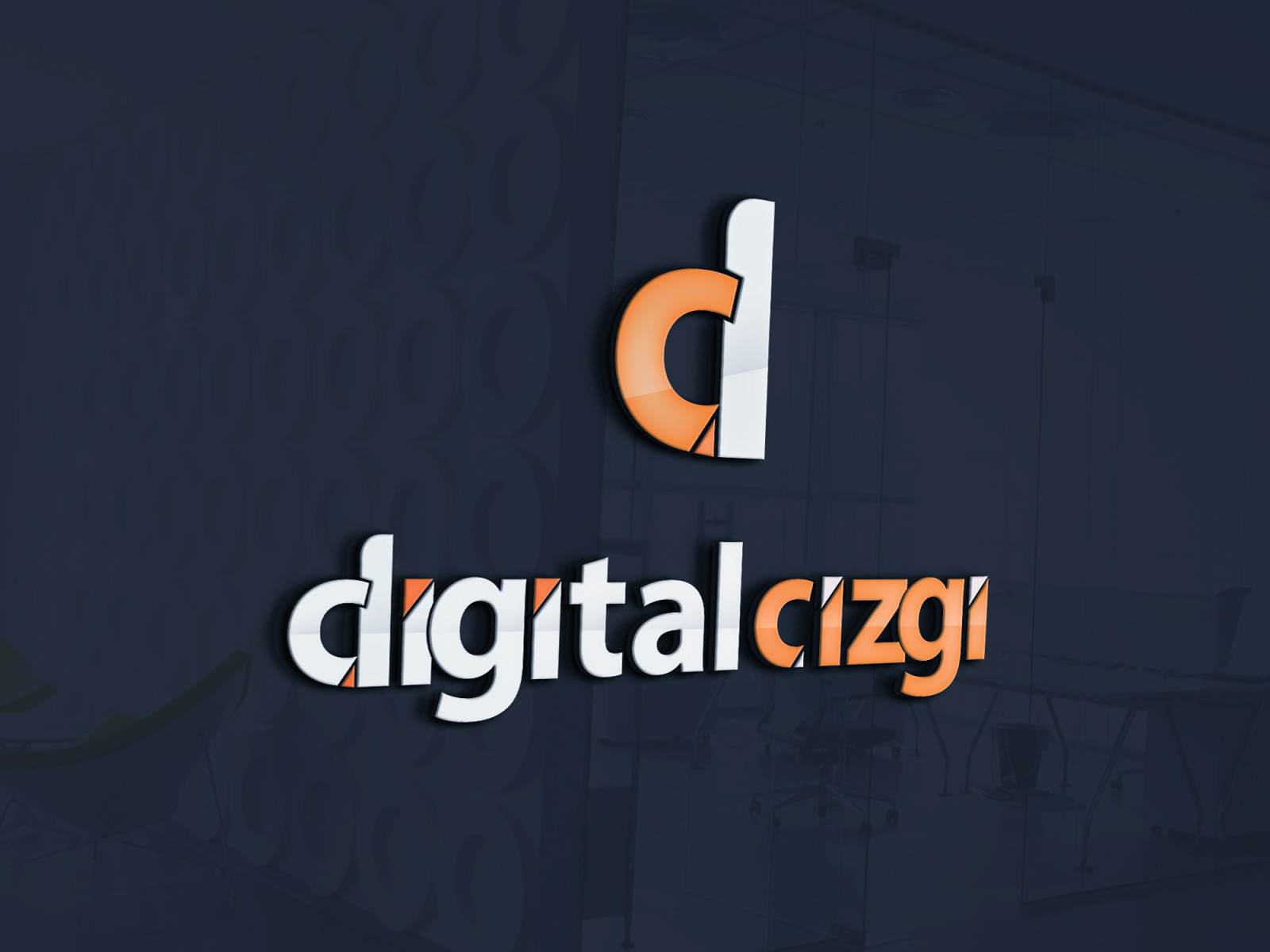 Tasarlayan Eren's-Digital Çizgi Ajans Sitemiz İçin Logo.