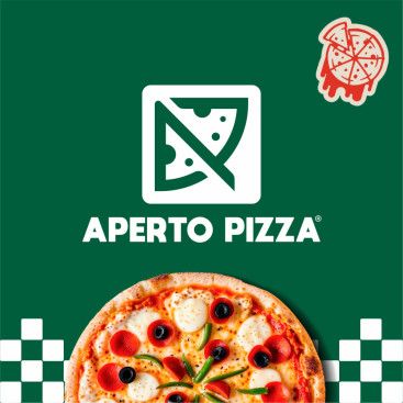 APERTO PİZZA LOGOSUNU ARIYOR yarışmasına tasarımcı ogunseylan tarafından sunulan  tasarım 
