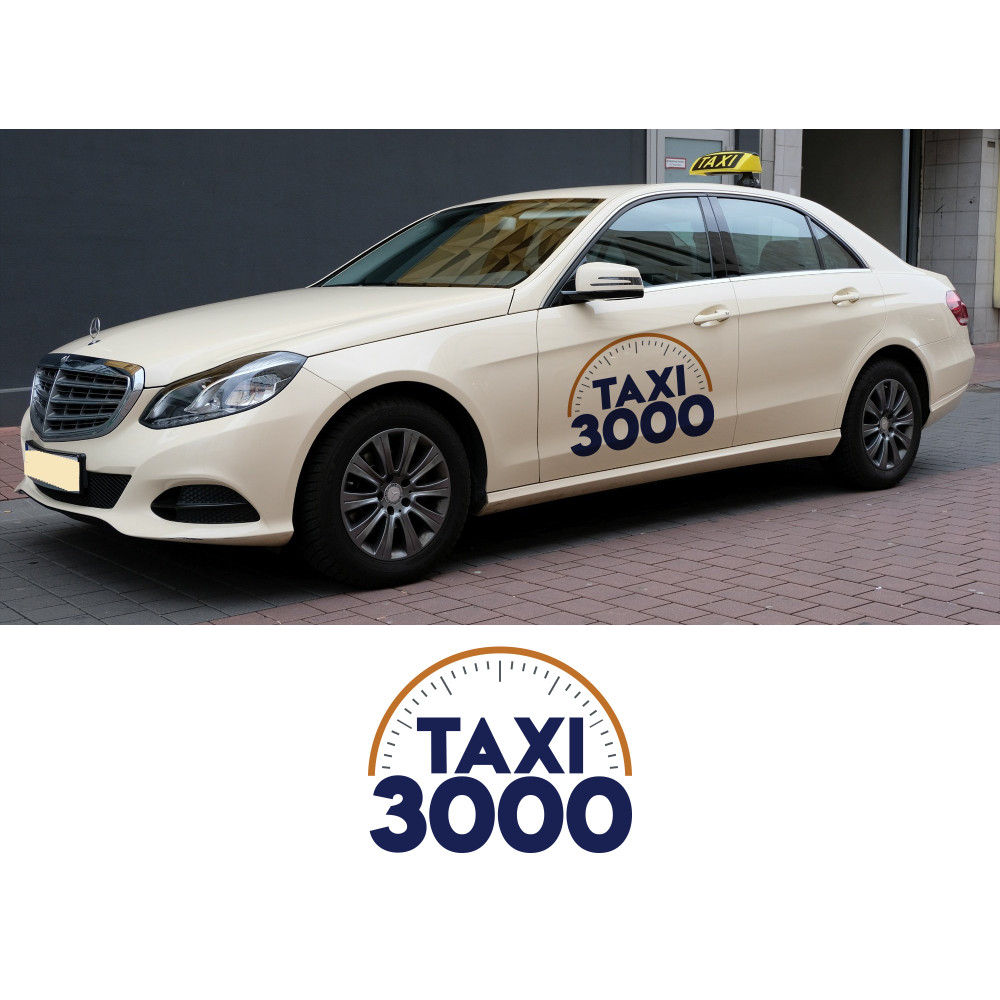TAXI 3000      LOGO TASARIMI yarışmasına Taboo tarafından girilen tasarım