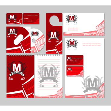 En iyi Kurumsal kimlik Çalışması  yarışmasına tasarımcı CREC tarafından sunulan  tasarım 