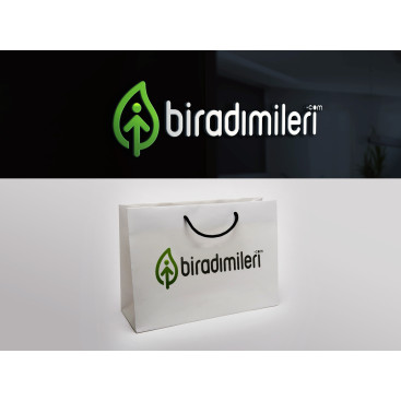 Bir Adım İleri Yaşam Platformu LOGO yarışmasına tasarımcı Ersin Esra tarafından sunulan  tasarım 