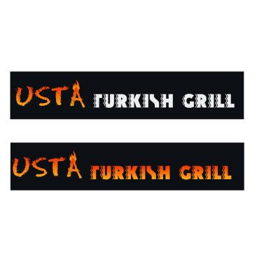 İngiltere'de Türk Restoranı -Tabela Logo yarışmasına tasarımcı yaseminglr tarafından sunulan  tasarım 