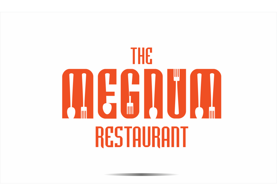 The Megnum Restoranı İçin Logo Tasarım. yarışmasına tasarımcı ErcanH tarafından sunulan  tasarım 