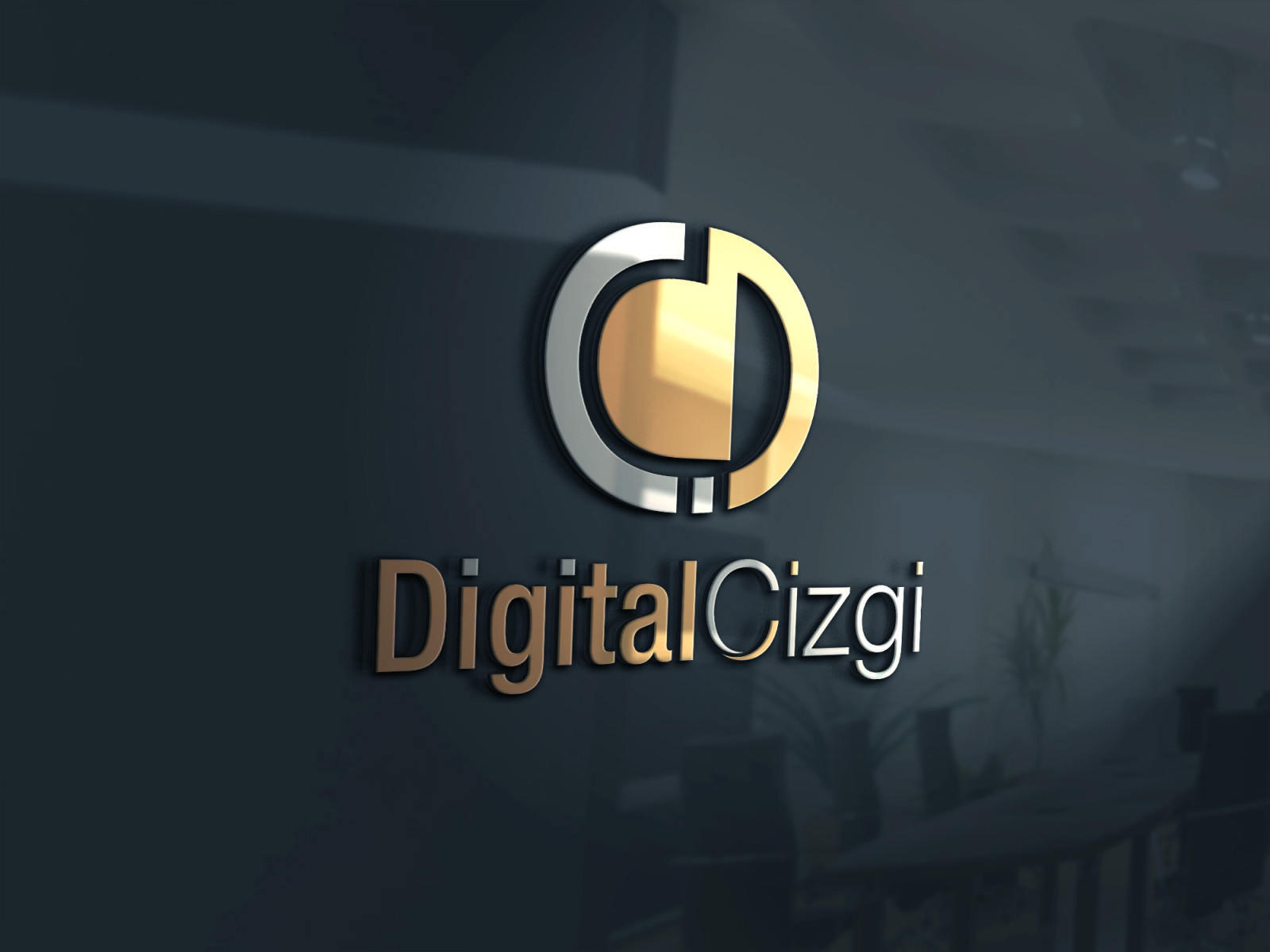 Tasarlayan Etrah™-Digital Çizgi Ajans Sitemiz İçin Logo.
