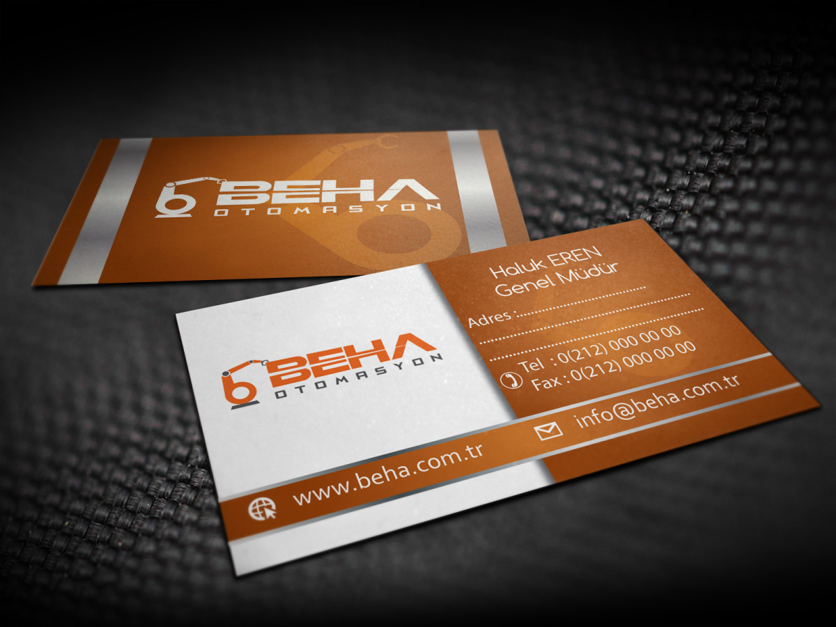 Tasarlayan 3dfatih-OTOMASYON FİRMASI İÇİN LOGO VE KARTVİZİT