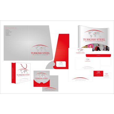 Çelik ihracatçıları birliği kurumsal  yarışmasına tasarımcı yaydin tarafından sunulan  tasarım 