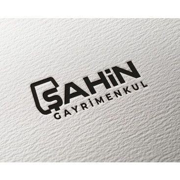 Şahin Gayrimenkul Logo + Kurumsal Kimlik yarışmasına tasarımcı pinkselldesign tarafından sunulan  tasarım 