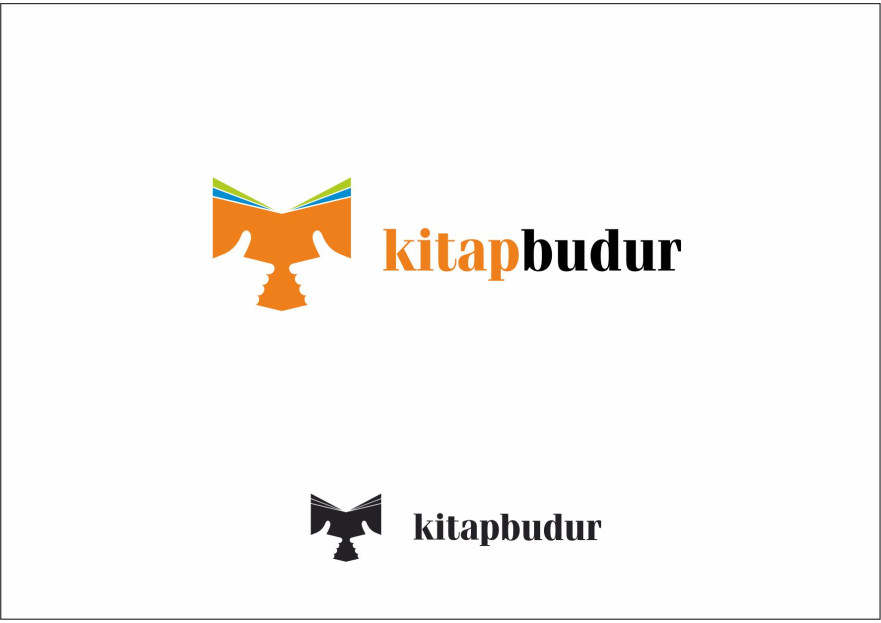 kitapbudur.com yarışmasına tasarımcı grafikerh tarafından sunulan  tasarım 