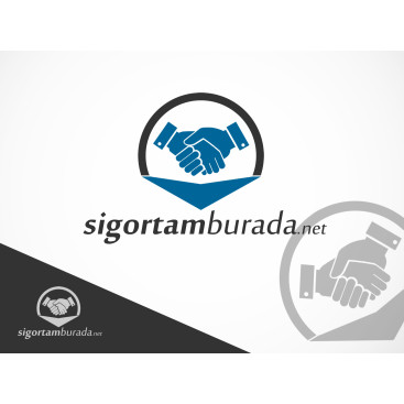 www.sigortamburada.net logo yarışmasına tasarımcı mumetan tarafından sunulan  tasarım 