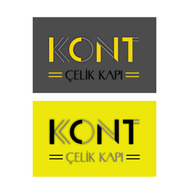 ÇELİK KAPI FİRMASI İÇİN LOGO TASARIMI yarışmasına tasarımcı şeymakk tarafından sunulan  tasarım 