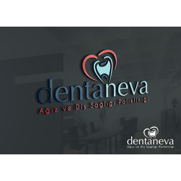 Diş kliniği için logo tasarımı yarışmasına tasarımcı esra.theboss tarafından sunulan  tasarım 