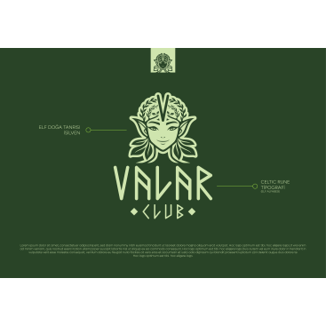 BURSA'DA ORTA DÜNYA VE ELF TEMALI AÇILICAK YENİ EĞLENCE MEKANI CLUB İÇİN yarışmasına tasarımcı fatihnobile tarafından sunulan  tasarım 