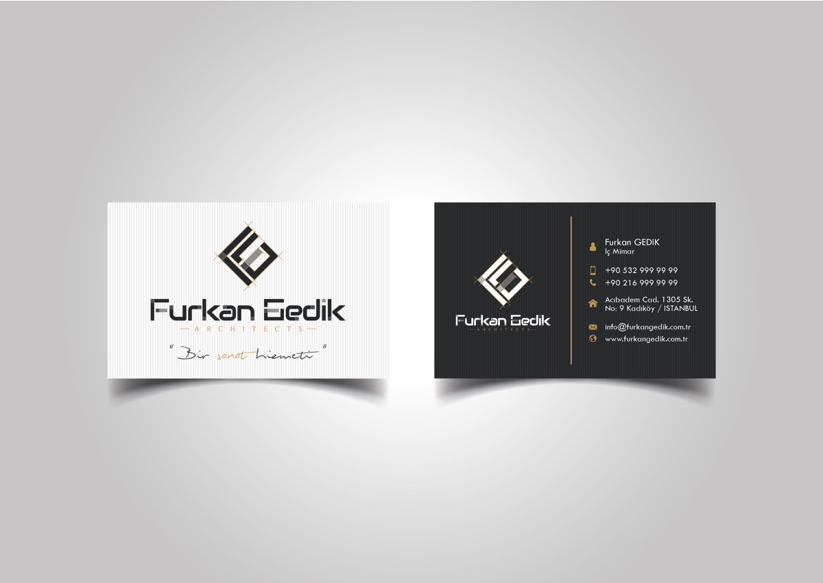 Tasarlayan DD Sanat™-Mimarlık ofisi logo ve kartvizit tasarım