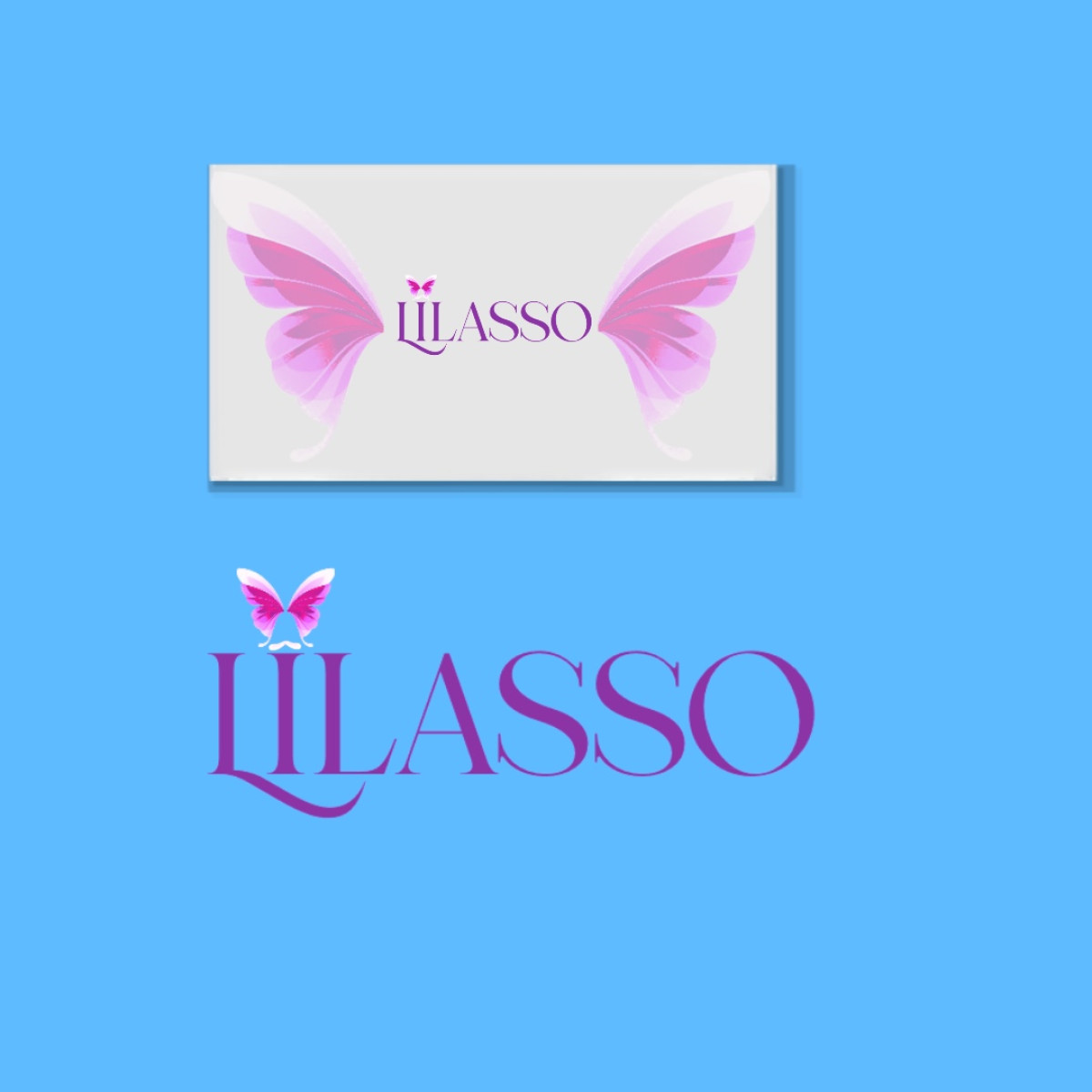 Tasarlayan muka production-''LİLASSO'' MARKASI İÇİN LOGO-KARTVİZİT