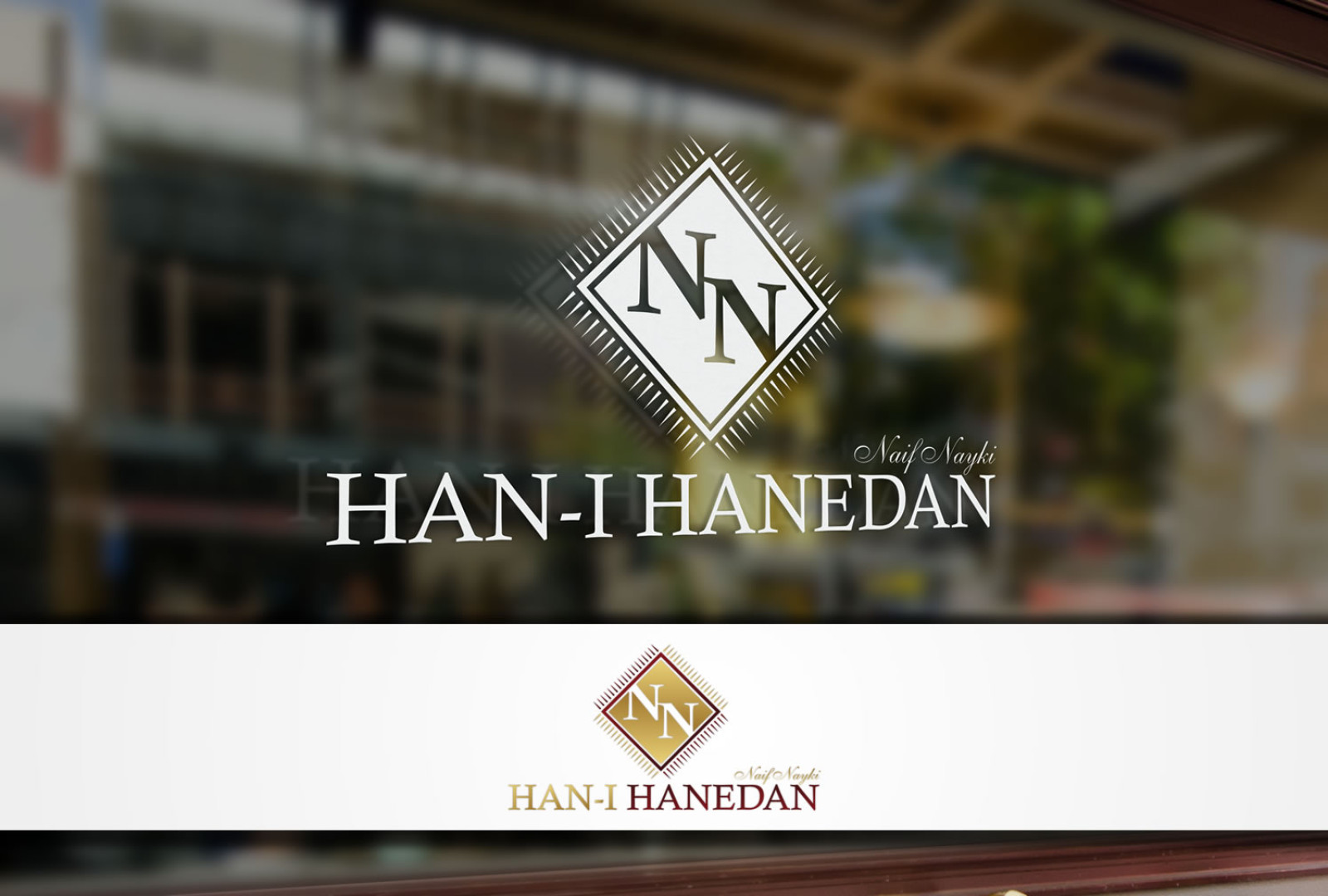 RESTAURANTIM İÇİN LOGO yarışmasına tasarımcı fuzuli tarafından sunulan  tasarım 