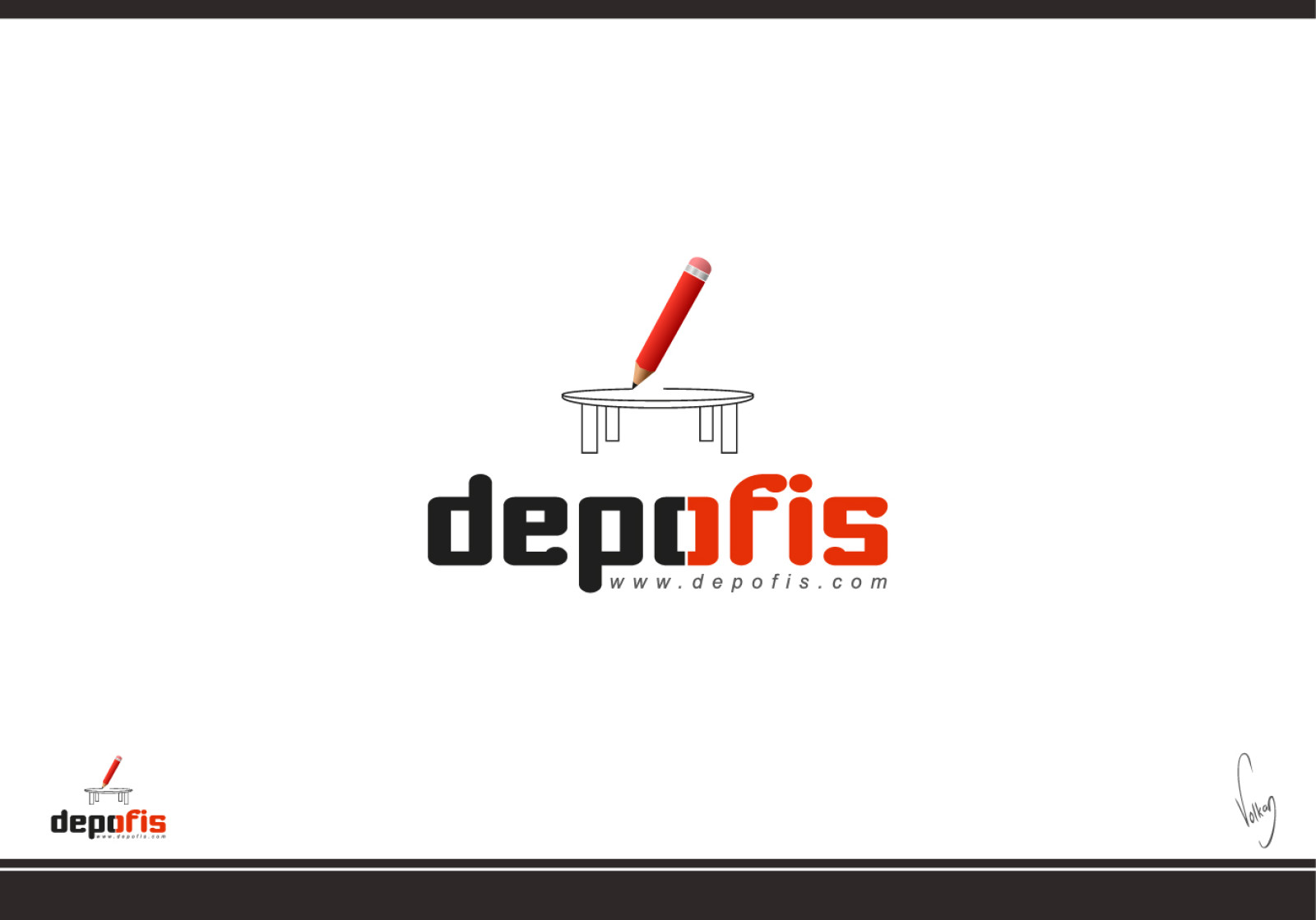Tasarlayan volkanKocaman-www.depofis.com logo tasarımı.