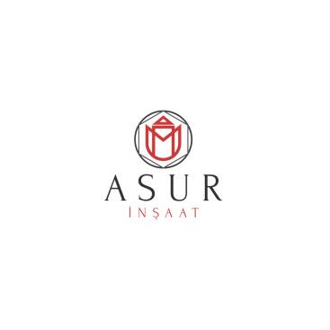 ASUR İNŞAAT İÇİN LOGO TASARIM yarışmasına tasarımcı yasin ercan tarafından sunulan  tasarım 