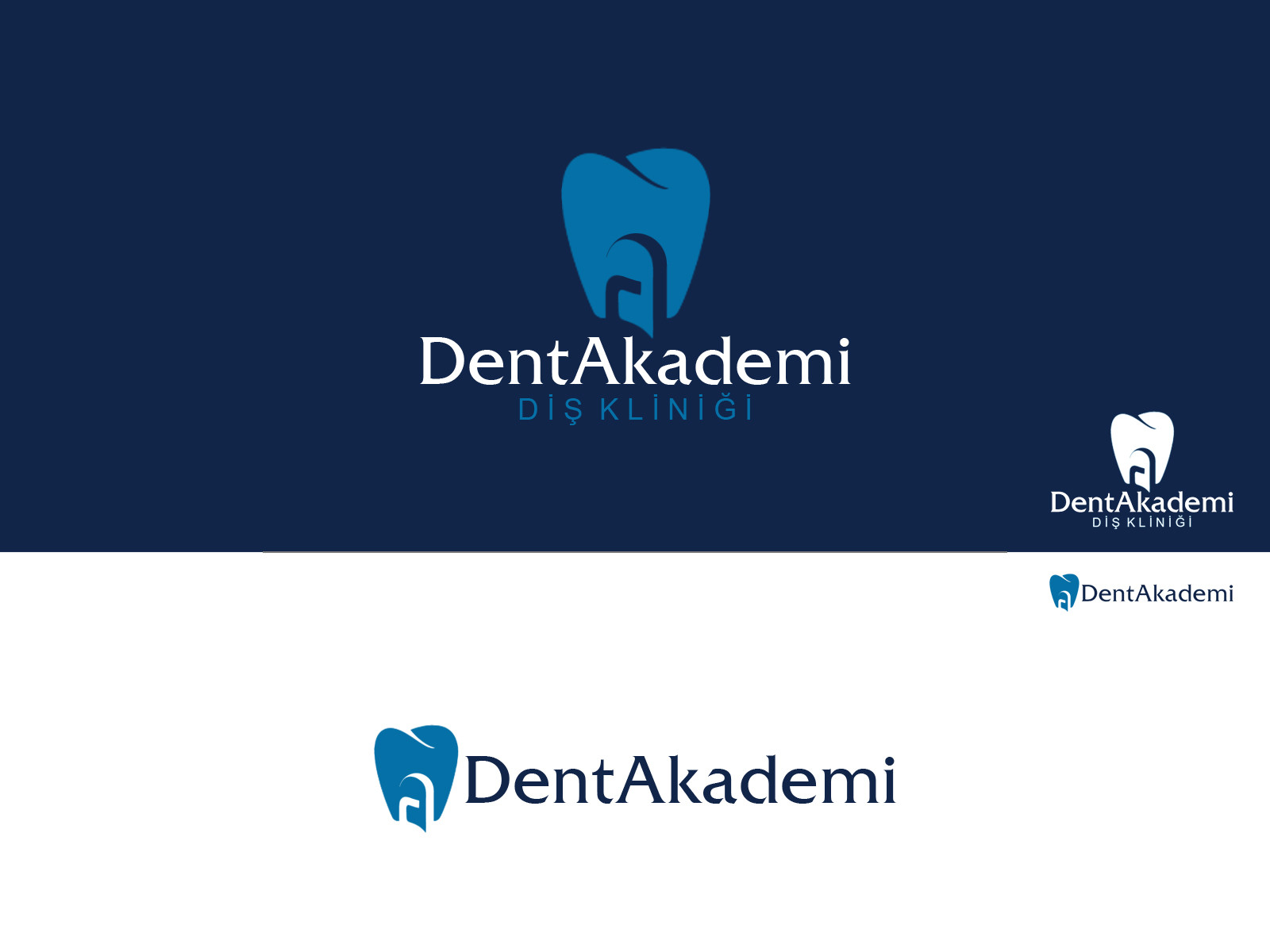Tasarlayan grafikodam-Mersin Dentakademi Diş Kliniği Logosu