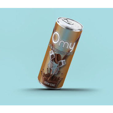 SOĞUK KAHVE AMBALAJ TASARIMI yarışmasına tasarımcı ferielinda tarafından sunulan  tasarım 