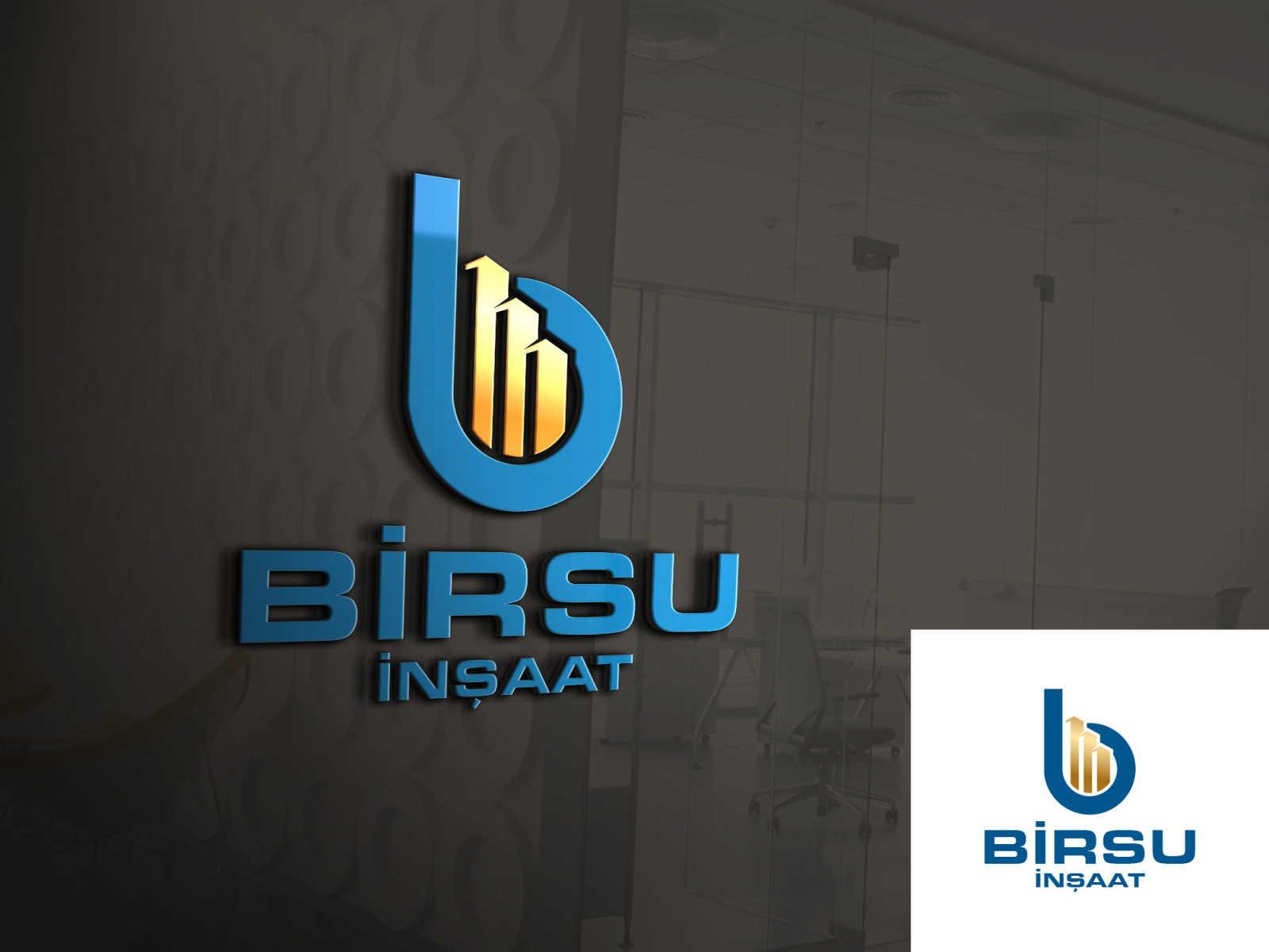 Tasarlayan gokhandesignr-İnşaat Firması için Logo ve Tabela